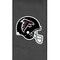 Dreamseat Silver Loveseat with Atlanta Falcons Helmet Logo XZ7759003LSCDBK-PSNFL20007 - alternate 7